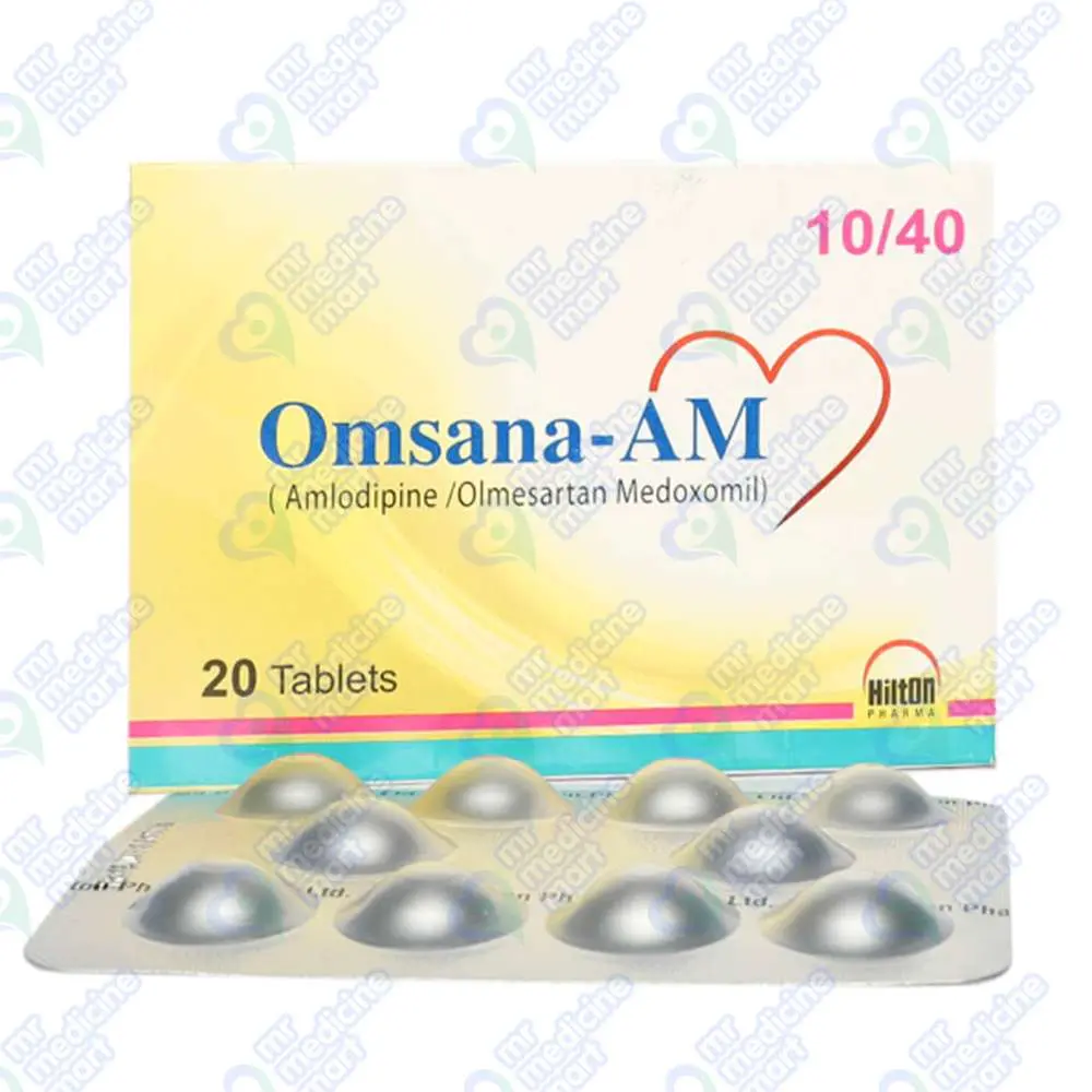 Omsana-AM 10mg+40mg Tablet 10 'S