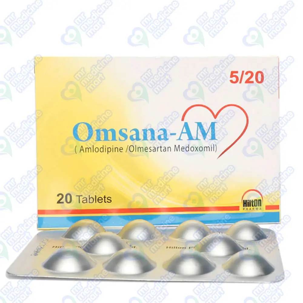 Omsana AM 5mg/20mg Tablet 10 'S