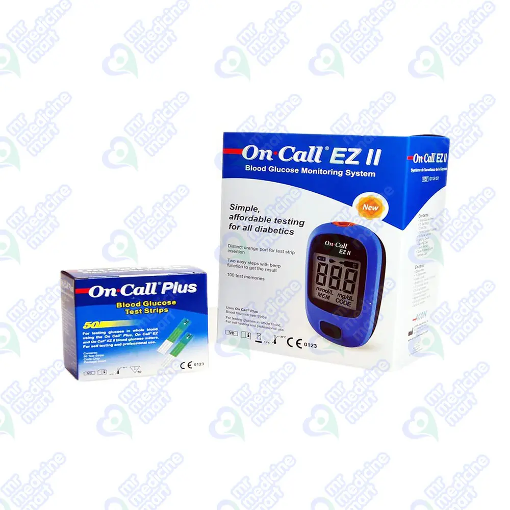 On Call EZ ll Blood Glucose Monitoring 
