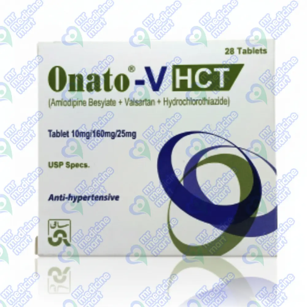 Onato V HCT 10/160/25mg Tablet