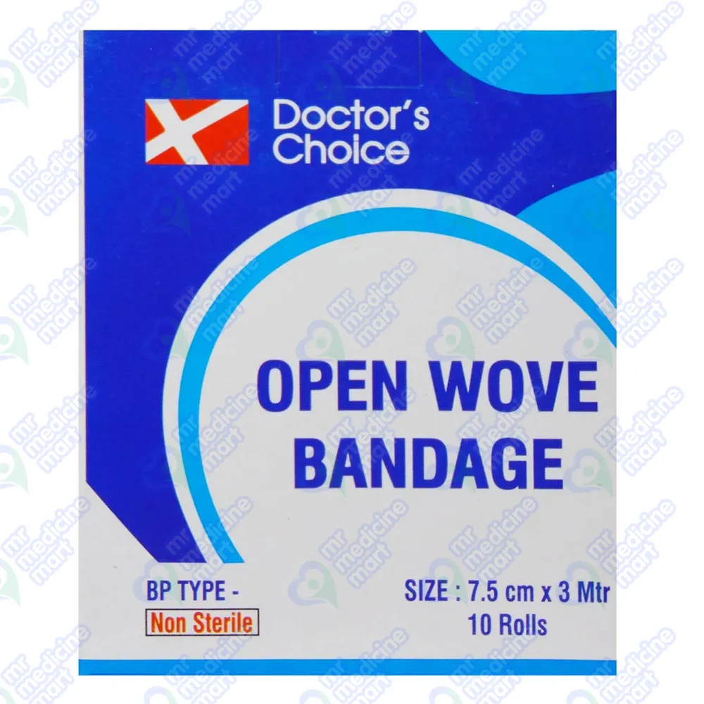 Open Wove Bandages Bp-II 7.5cmx3m