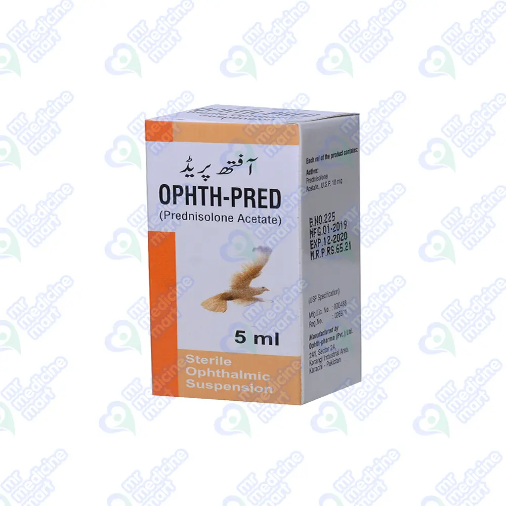 Ophth Pred 5ml Suspension