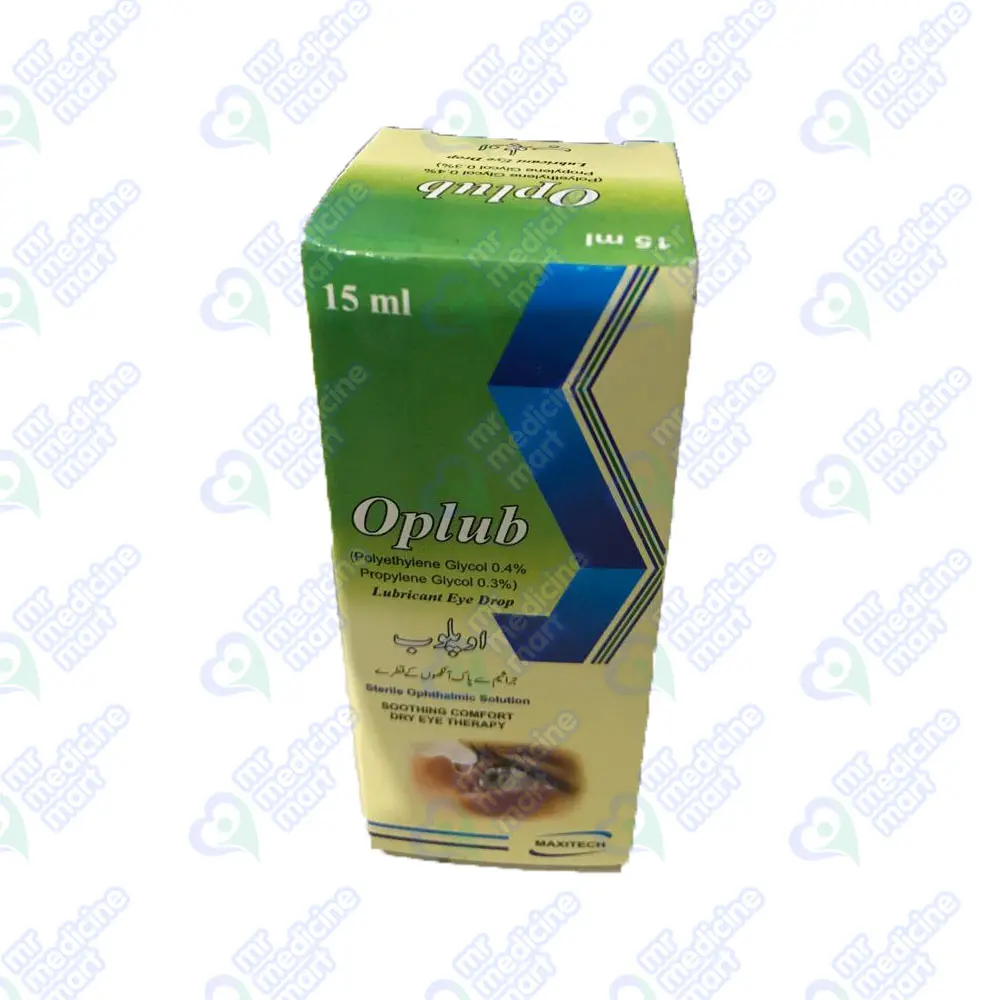 Oplub 15 ml lubricant eye drop