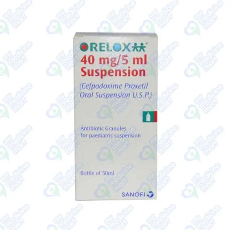 Orelox 40mg|5ml Suspension 50 ml
