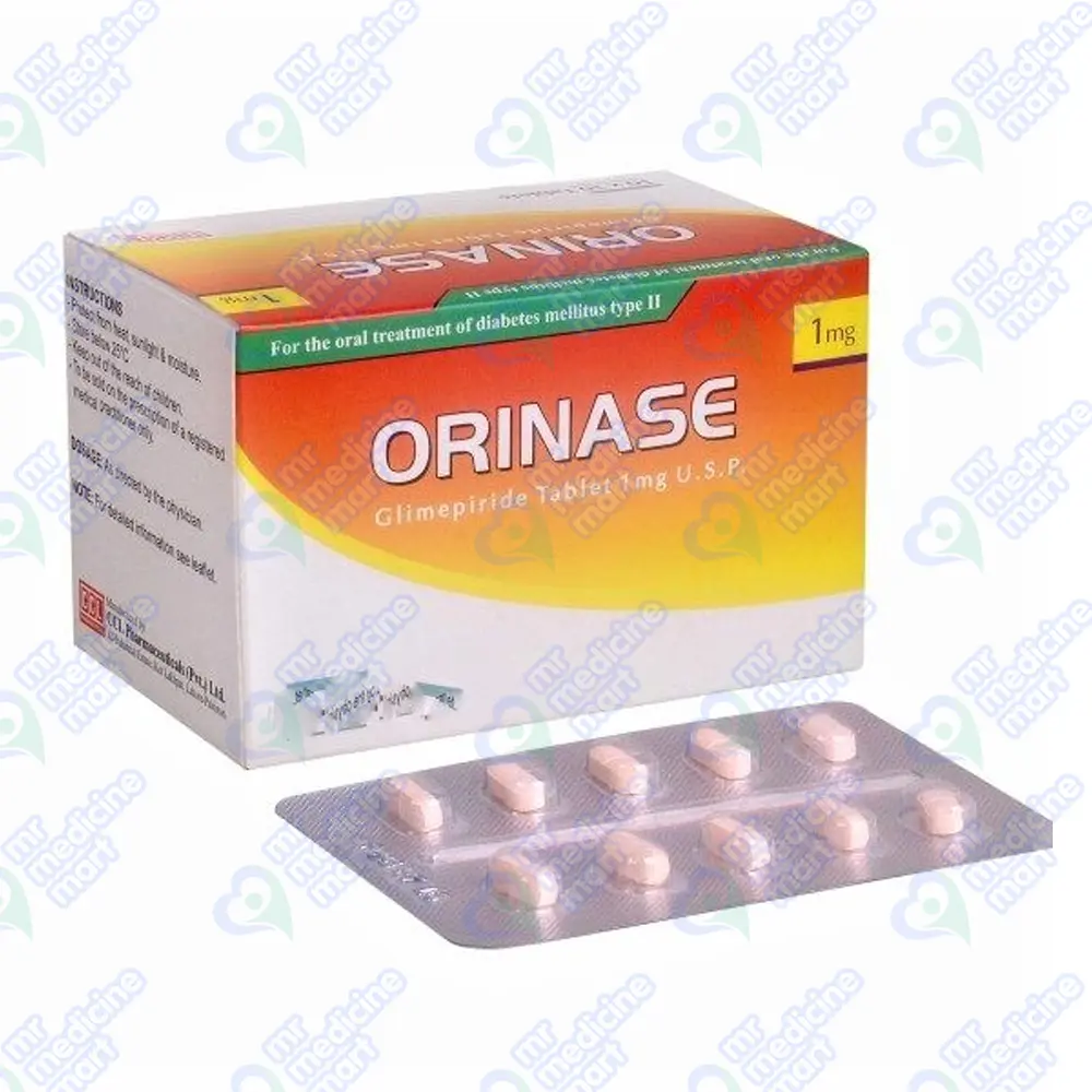 Orinase 1mg Tablet 10 'S