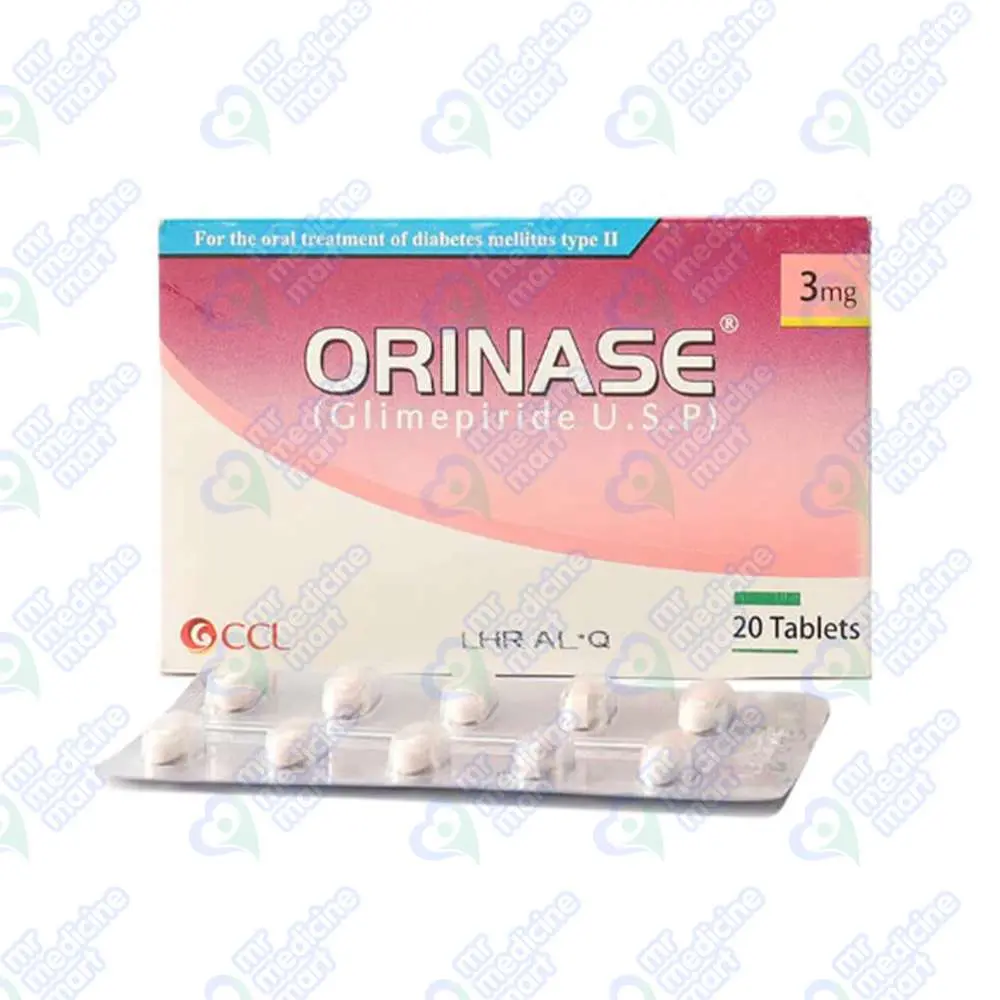 Orinase 3mg Tablet 10 'S