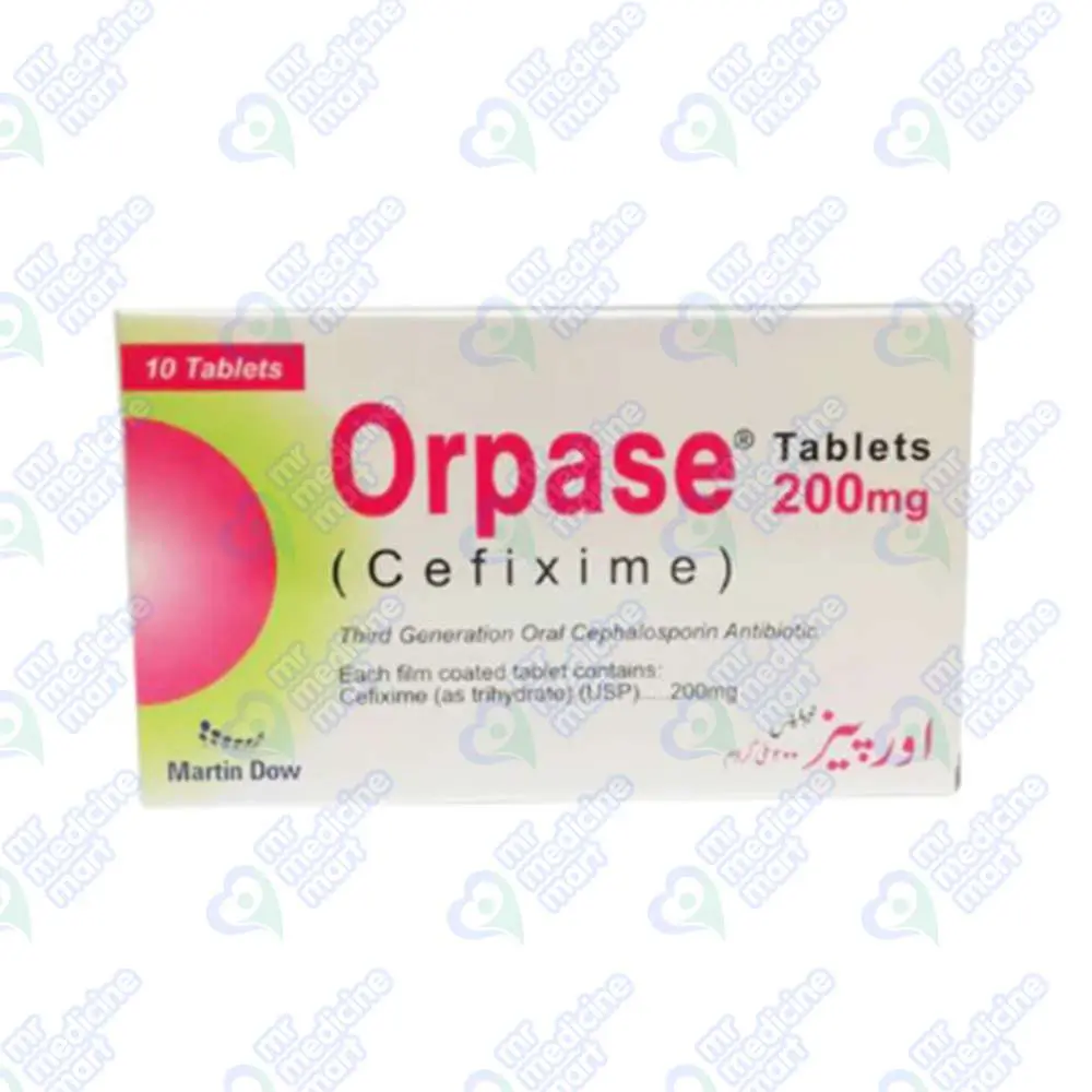 Orpase 200mg tablet 10 'S