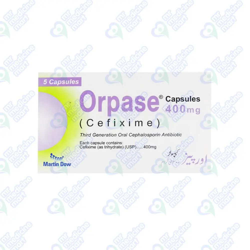 Orpase 400mg Capsule 5 'S