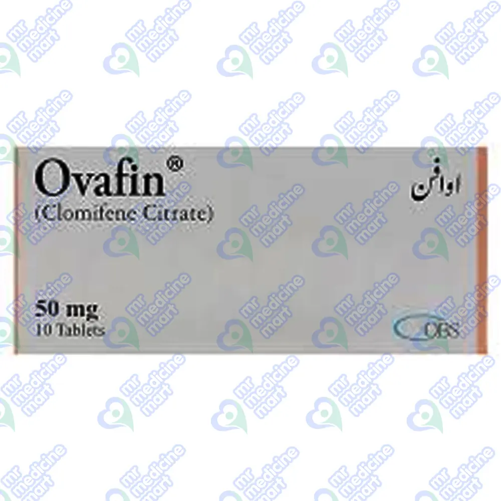 Ovafine 50mg Tablet 10's