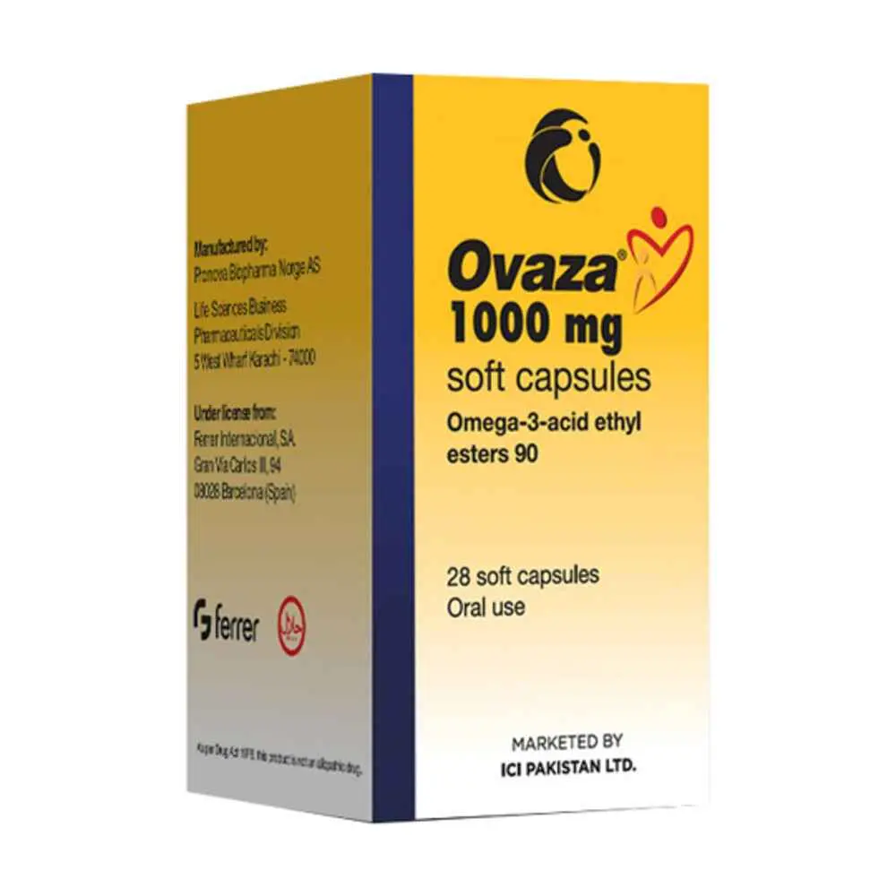 Ovaza 1000mg Capsule 30's
