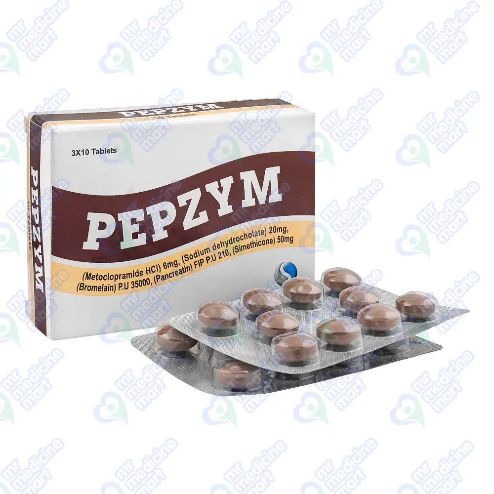 Pepzym Tab 20mg/50mg