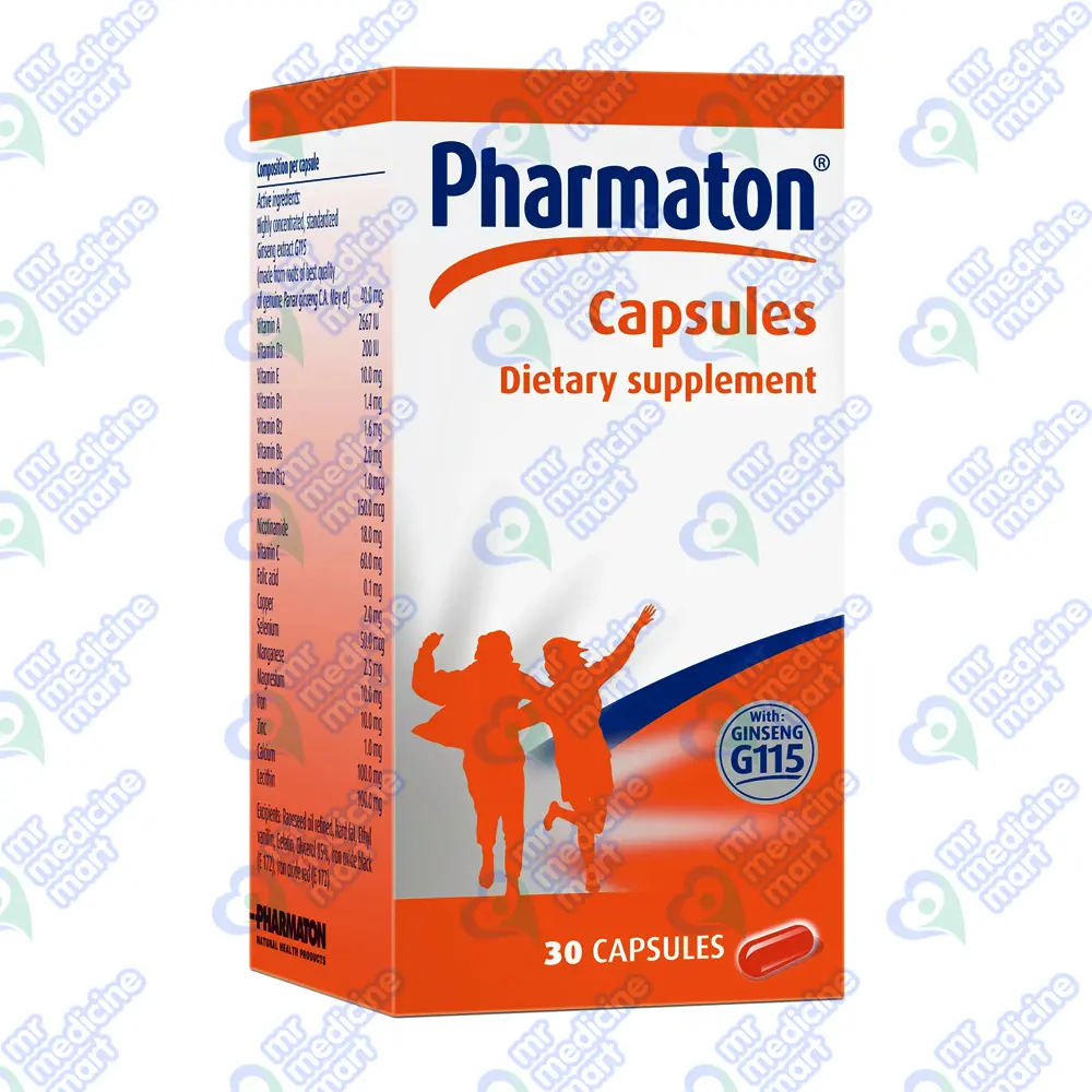 Pharmaton Capsules 30's(Imported) Net