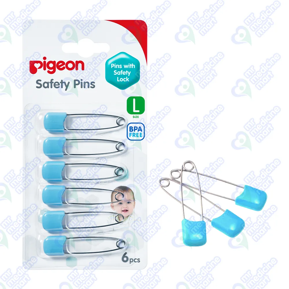 Pigeon Safety Pin 6pcs