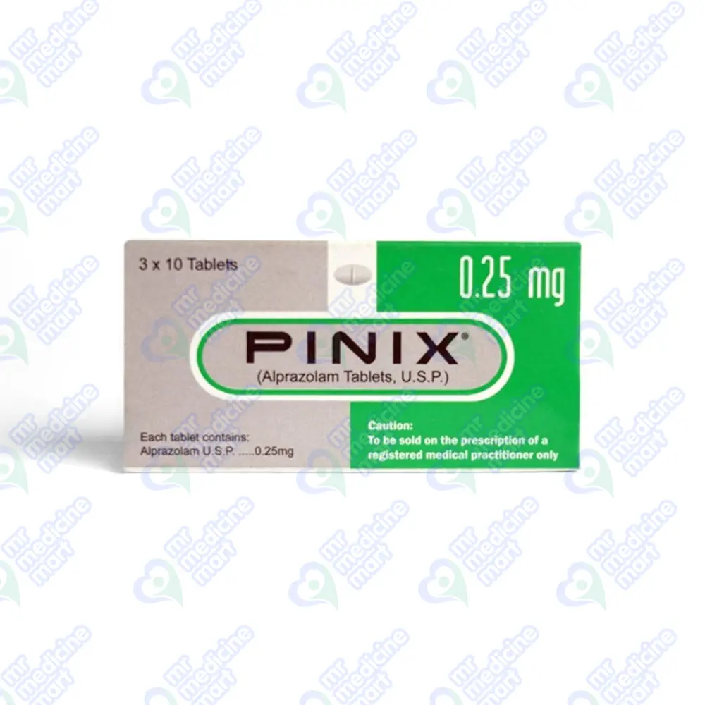 Pinix 0.25mg Tablet 10 'S(Net)