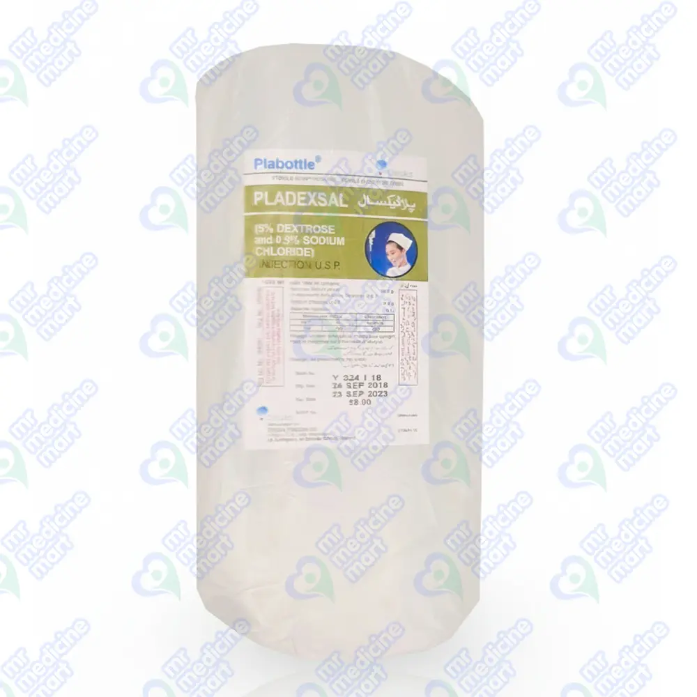 PlaBottle 5% Dextrose/Sodium Chloride Saline 1000ml