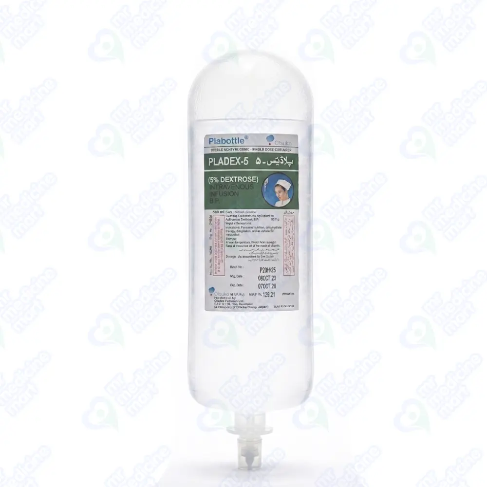 Pladex Dextrose 5% 500ml
