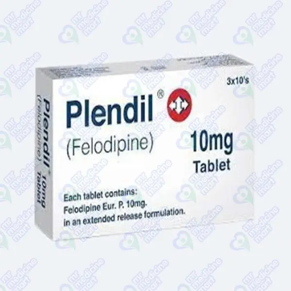 Plendil Tablets 10mg 10 'S