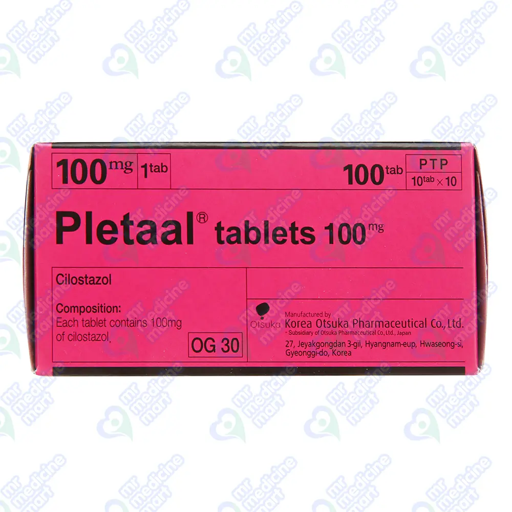 Pletaal 100mg Tablet