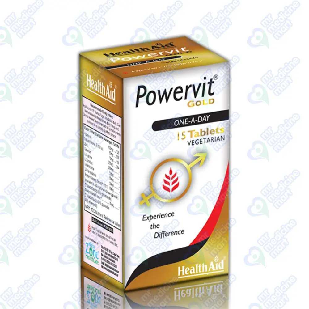 Health Aid Powervit Gold Tablet 15's