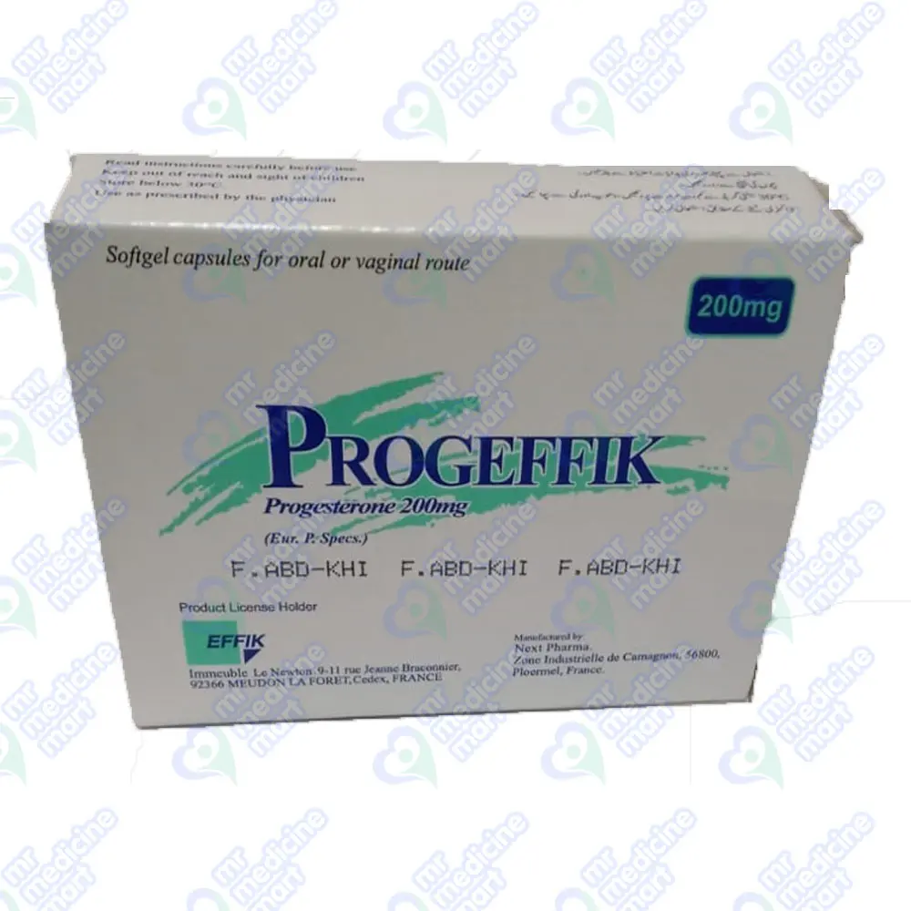 Progeffik 200mg Softgel Capsules