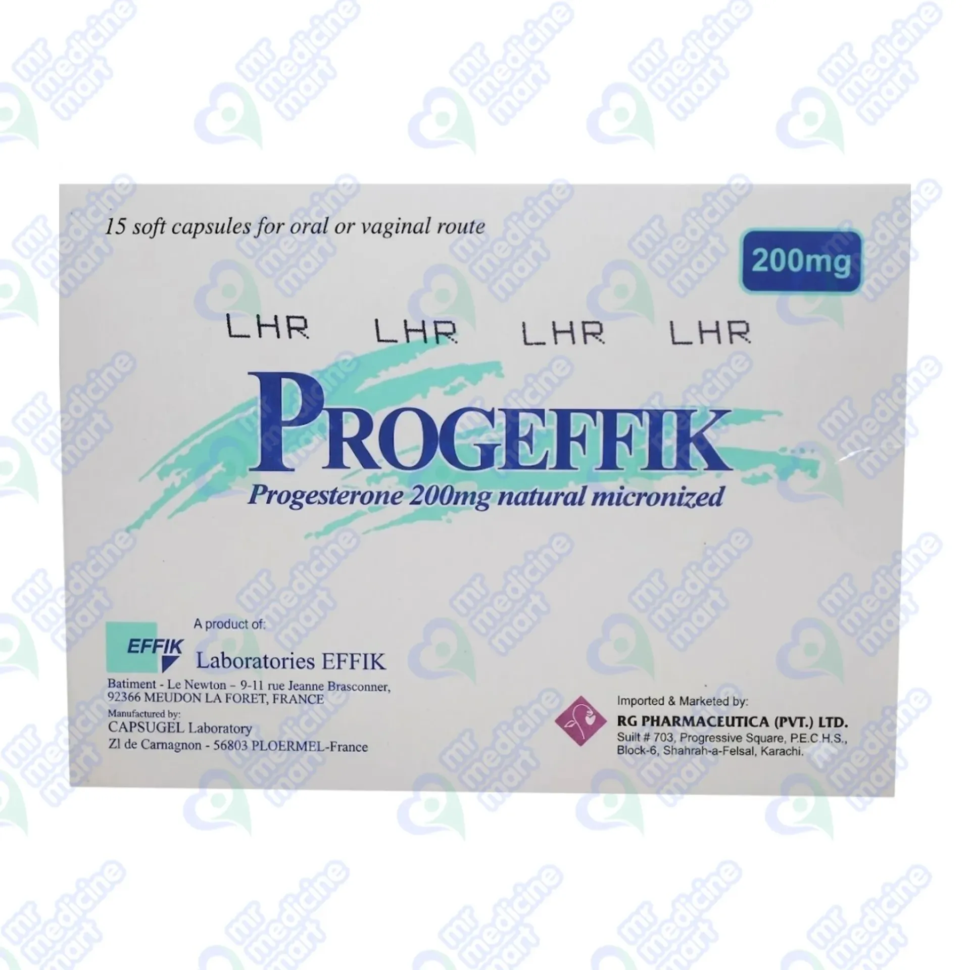 Progeffik 200mg Softgel Capsules