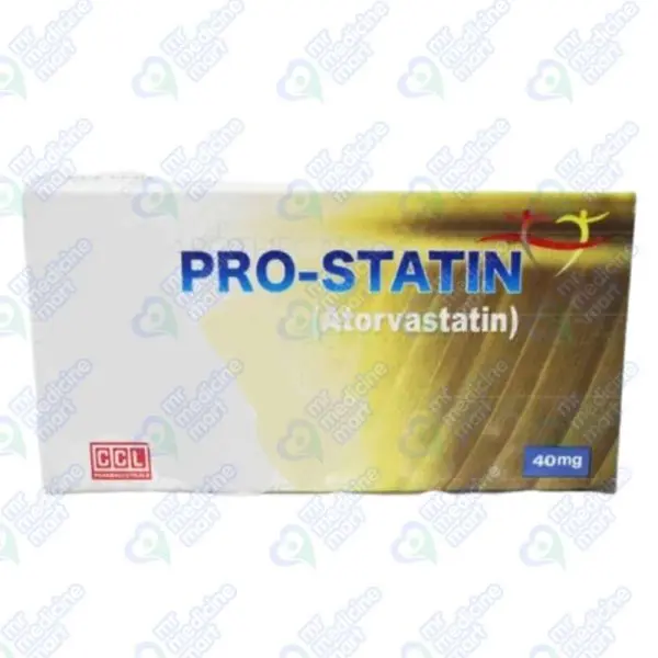 Pro-Statin 40mg Tablet 10 'S