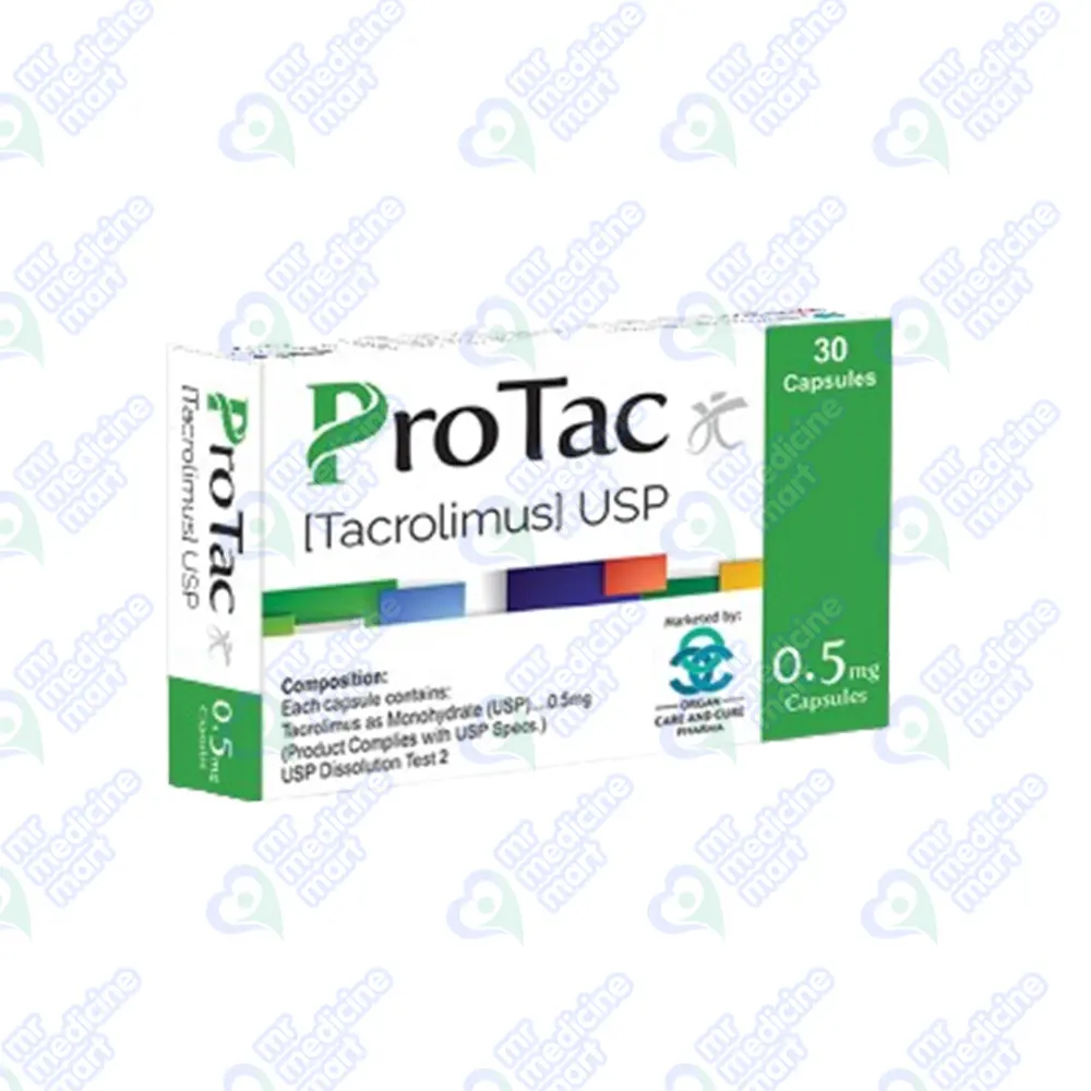 Protac Capsules 0.5mg 30's