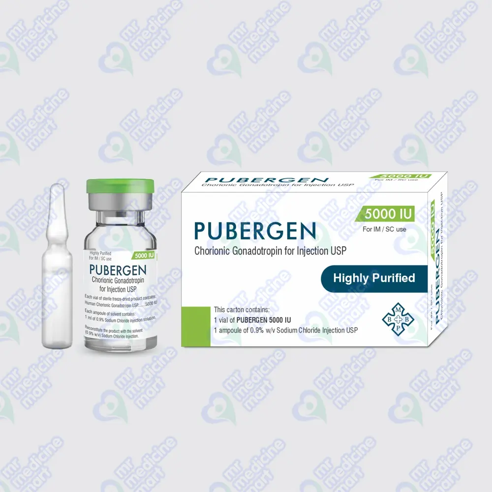 Pubergen 5000IU Injection