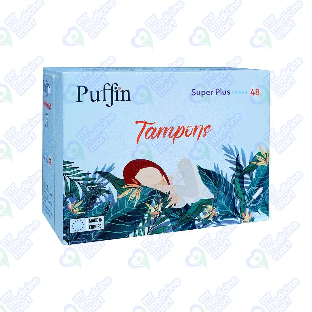 Puffin Tampons Super Plus 48s