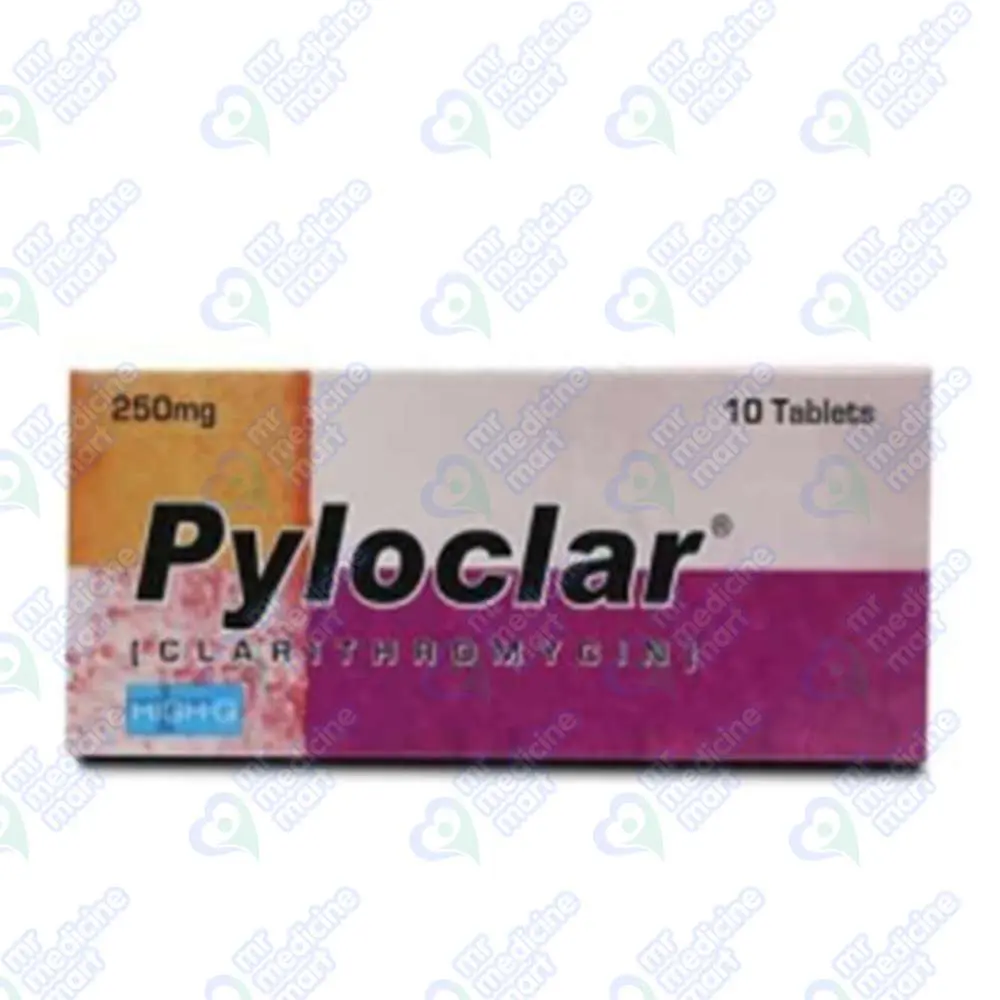 Pyloclar 250mg Tablet 10 'S