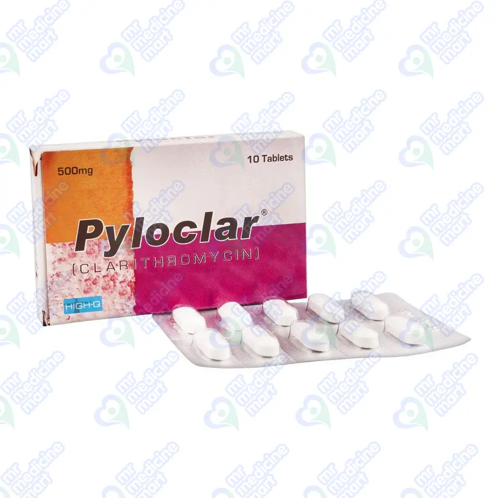Pyloclar 500mg Tablet 10 'S