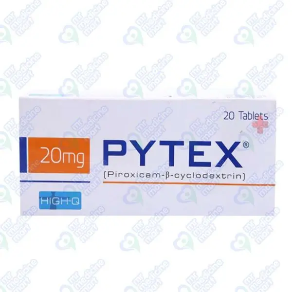 Pytex 20mg Tablet 10 'S