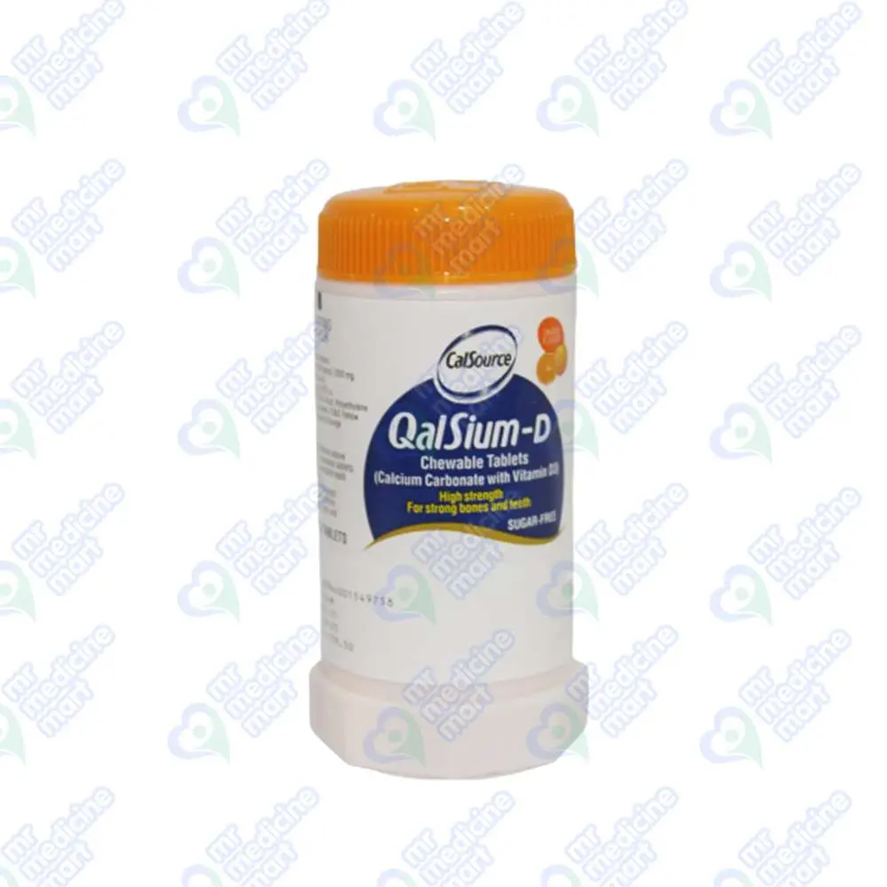 Qalsium D Orange Tablet 40 'S