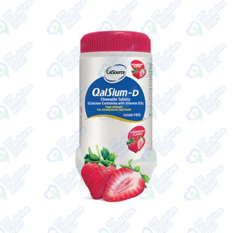 Qalsium D Strawberry Tablet 40 'S