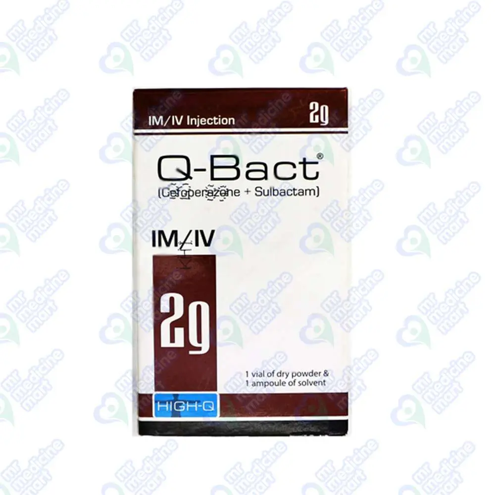 Q-Bact 2gm Injection 1 vial
