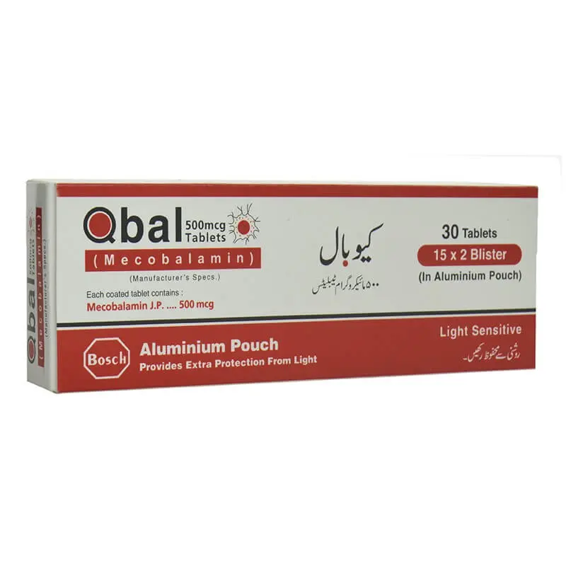 Qbal 500mcg Tablet 15 'S