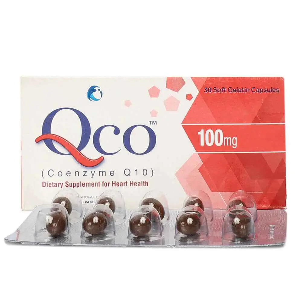 QCO 100mg Capsule 