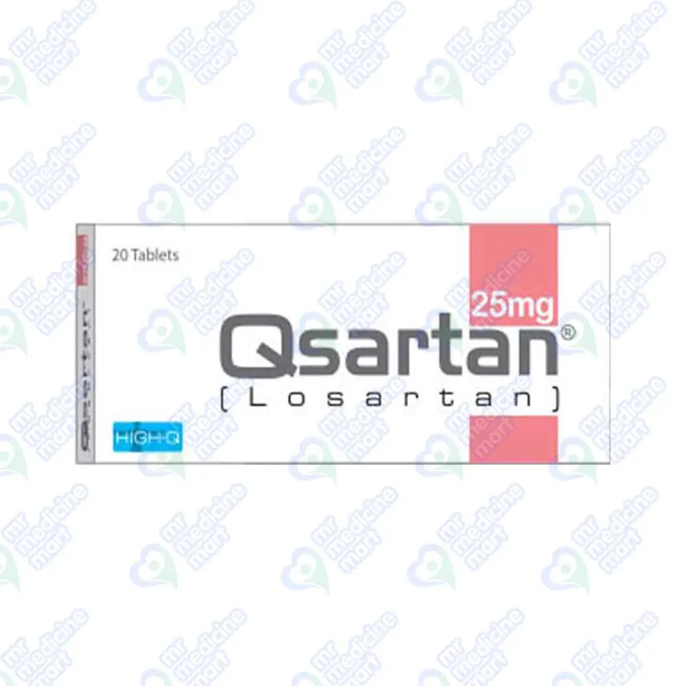 Qsartan 25mg Tablet 