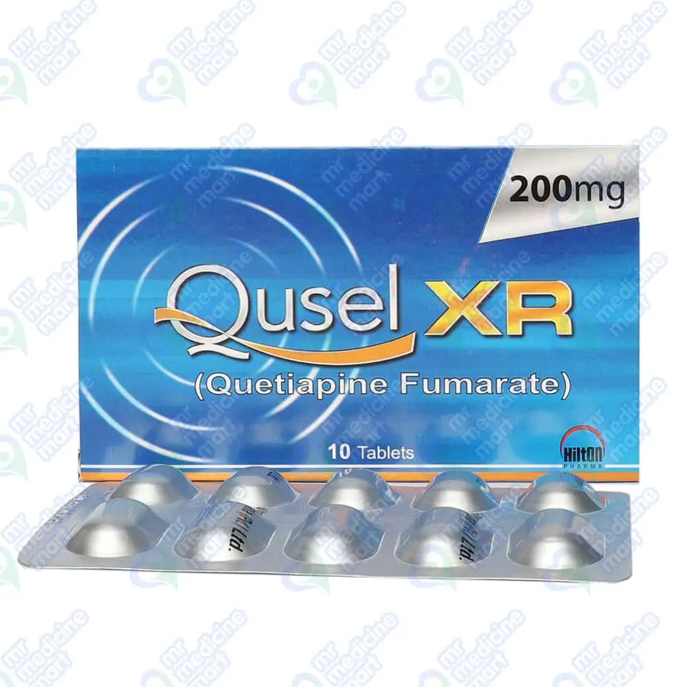Qusel XR 200mg Tablet