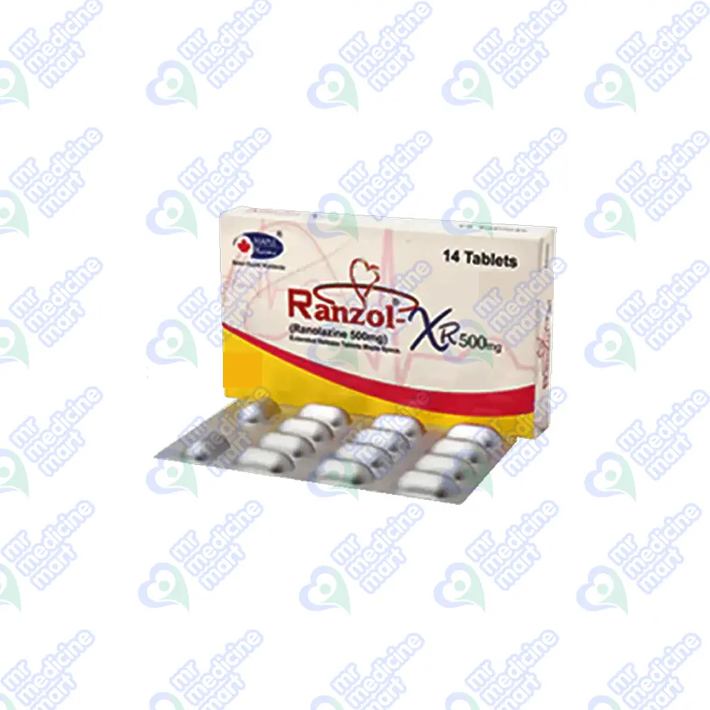 Ranzol XR 500mg Tablet 14's