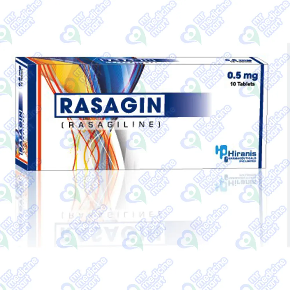 Rasagin 0.5mg Tablet 10's
