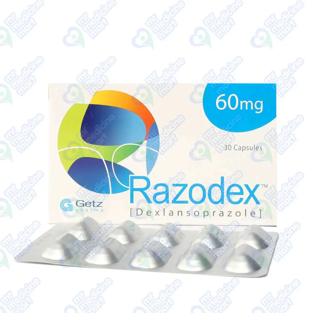 Razodex 60mg Capsule 10 'S