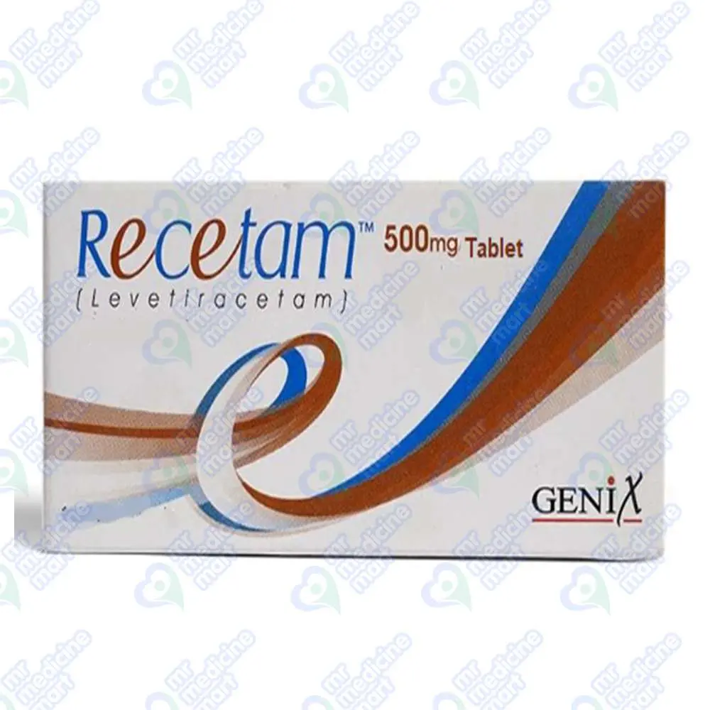 Recetam 500mg Tablet 10's