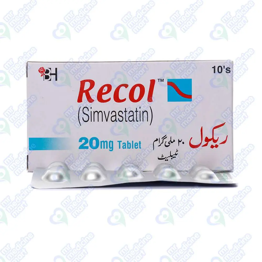 Recol 20mg Tablet 10 'S