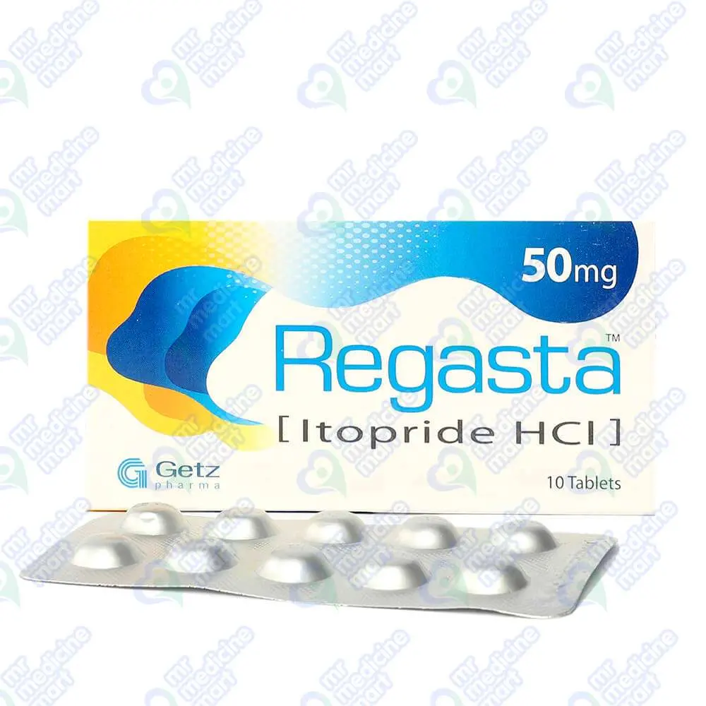 Regasta 50mg Tablet 10 'S