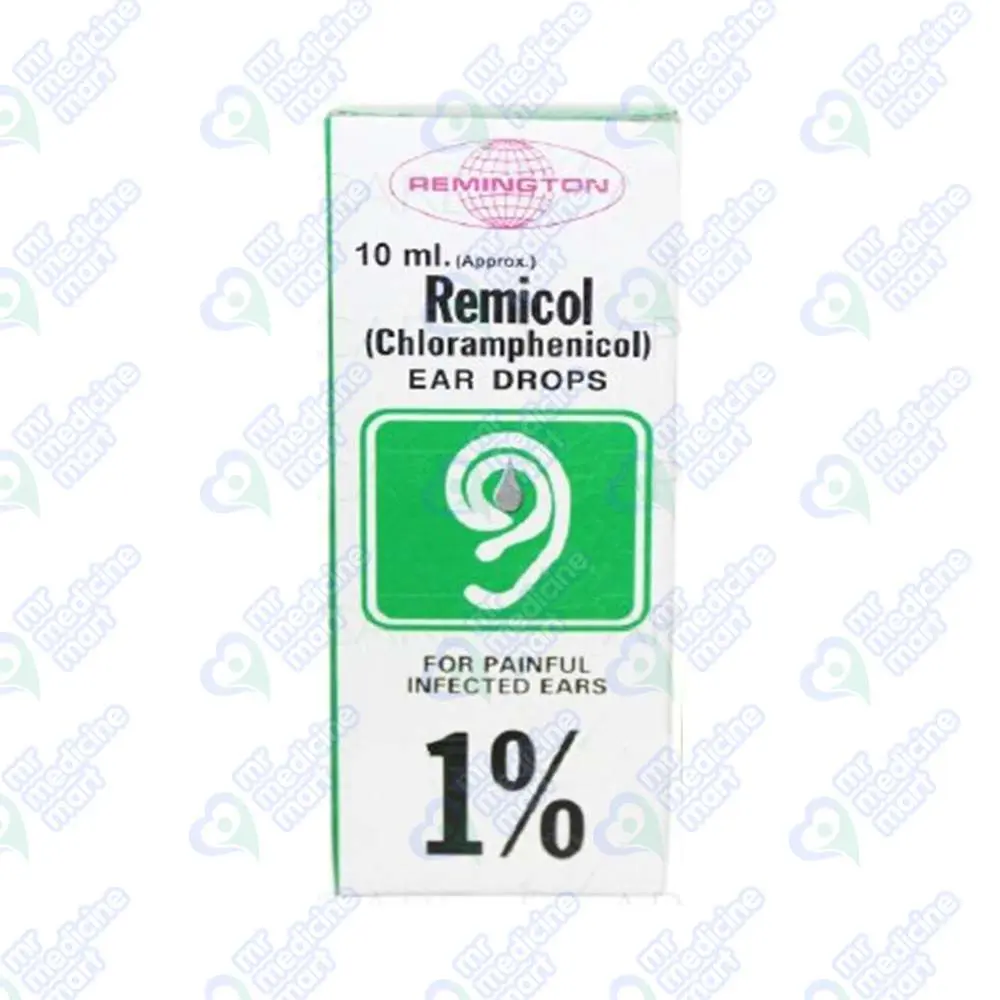Remicol Ear Drops 1% 10ml