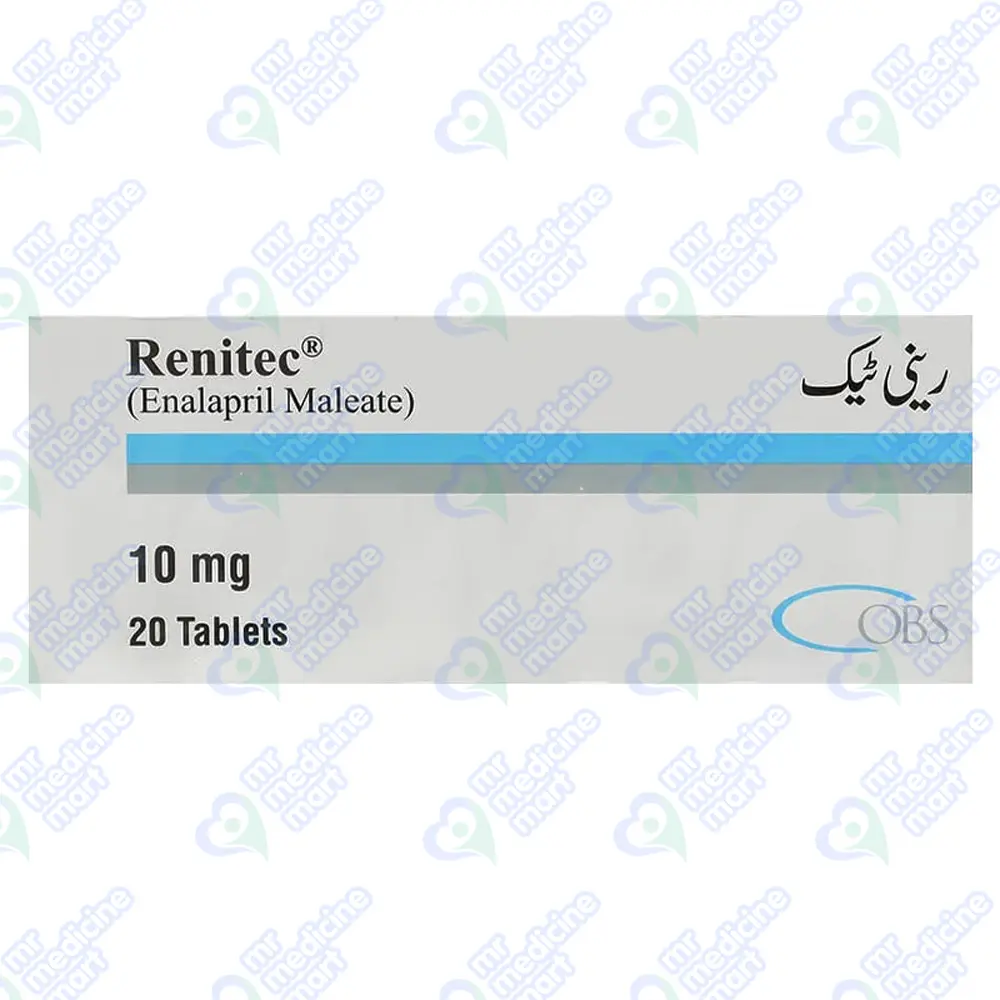 Renitec Tablet 10Mg 20's