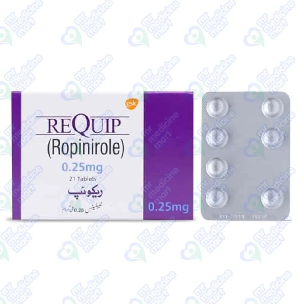 Requip 0.25mg Tablet 7 'S