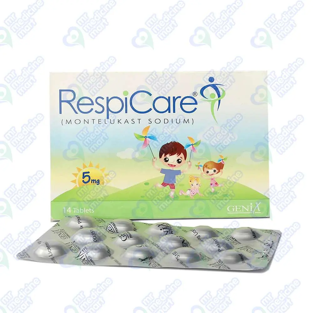 RespiCare 5mg Tablet 14 'S