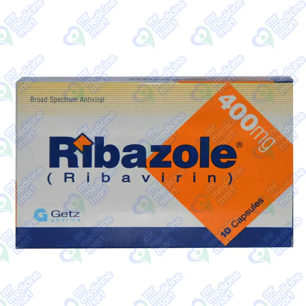 Ribazole 400mg Capsule 10's
